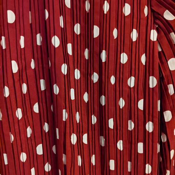 NWT Lulu's Polkadot Shift Dress in Red, Size XSmall - Picture 2 of 10